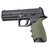 HandAll Beavertail Grip Sleeve Sig Sauer P320 OD Green