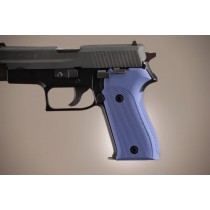 SIG Sauer P225 Checkered Aluminum - Matte Blue Anodize