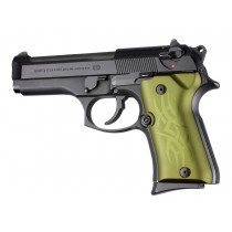 Beretta 92 Compact Tribal Aluminum - Green Anodize