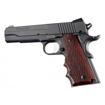 1911 Govt. Model Cocobolo With Finger Grooves Checkered