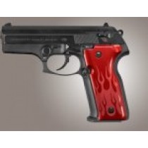Beretta Cougar 8045 Flames Aluminum - Red Anodize