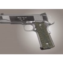 1911 Govt. G10 Magrip Kit - Piranha Grip Flat Mainspring Green G-Mascus