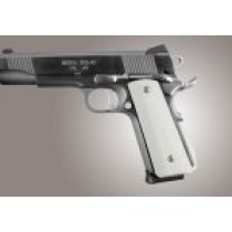 1911 Govt. Aluminum Magrip Kit - Smooth Arched Matte Clear