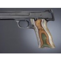 S&W 41 Lamo Camo Left hand thumb rest checkered