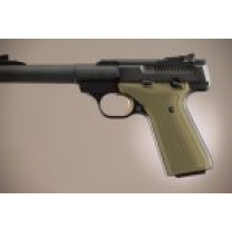 Browning BuckMark Checkered Aluminum - Matte Green Anodize