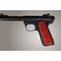 Ruger MK III 22/45 RP Tribal Aluminum - Red Anodize 