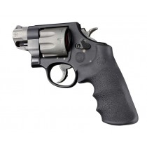 S&W K, L, N, X, Z Frame Round Butt Rubber Tamer Conversion Monogrip Black