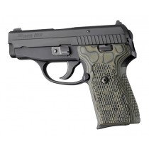 SIG Sauer P239 DAK Piranha Grip G10 - G-Mascus Green