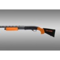 Winchester 1300 12 Gauge Less Lethal Orange OverMolded Shotgun Stock w/forend - 12" L.O.P.