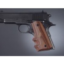 1911 Officers Model Kingwood With Finger Groove