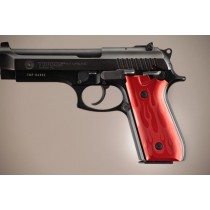 Taurus PT-99 PT-92 PT-100 PT-101 With Decocker Flames Aluminum - Red Anodize