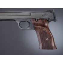 S&W 41 Rosewood R. hand thumb rest checkered