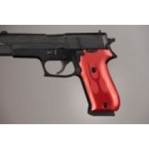 SIG Sauer P220 DA/SA American Flames Aluminum - Red Anodize