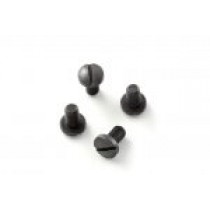 1911 Screws (4) Slotted Head Black