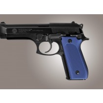 Taurus PT-99 PT-92 PT-100 PT-101 Safety Only Checkered Aluminum - Matte Blue Anodize