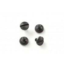Beretta Grip Screws (4) Slotted - Black