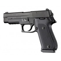 SIG Sauer P220 DAK American Piranha Grip G10 - Solid Black