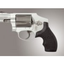 S&W J Frame Round Butt Bantam Piranha Grip G10 - Solid Black