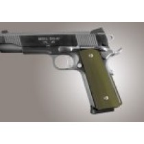 1911 Govt. Aluminum Magrip Kit - Smooth Flat Mainspring Matte Green