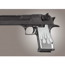 Desert Eagle Flames Aluminum - Clear Anodized