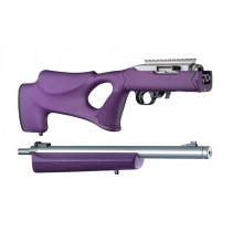 Ruger 10-22 Takedown Thumbhole .920" Diameter Barrel Purple Rubber OverMolded Stock