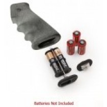 AR-15/M-16 OverMolded Rubber Grip Ghillie Green with Cargo Management System Storage Kit
