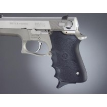 S&W 6906, Shorty 40, Rubber Grip with Finger Grooves Black