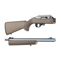 Ruger 10-22 Takedown .920" Diameter Barrel Flat Dark Earth Rubber OverMolded Stock