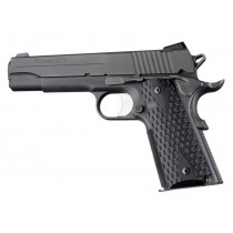1911 Govt. Model Chain Link Solid Black G10