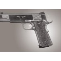 1911 Govt. G10 Magrip Kit - Piranha Grip Flat Mainspring Black/Gray G-Mascus