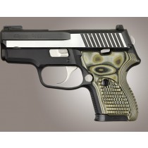 SIG Sauer P224 DAK Piranha Grip G10 - G-Mascus Green