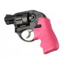 Ruger LCR/LCRx Finger Groove Rubber Tamer Cushion Grip Pink