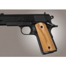 1911 Officers Model Tulipwood S&A Mag.-well Checkered
