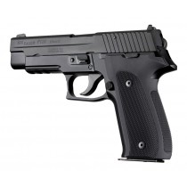 SIG Sauer P226 DAK Checkered Aluminum - Matte Black Anodize