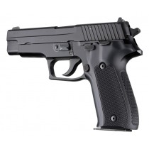 SIG Sauer P226 DA/SA Checkered Aluminum - Matte Black Anodize