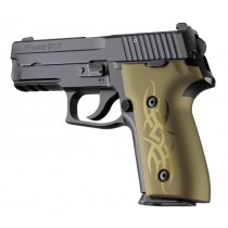 SIG Sauer P228 P229 DAK Tribal Aluminum - Green Anodize