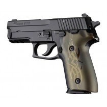 SIG Sauer P228 P229 DA/SA Tribal Aluminum - Green Anodize
