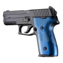 SIG Sauer P228 P229 DAK Flames Aluminum - Blue Anodize