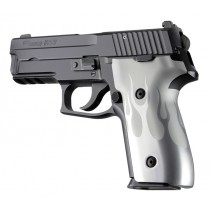 SIG Sauer P228 P229 DAK Flames Aluminum - Clear Anodize