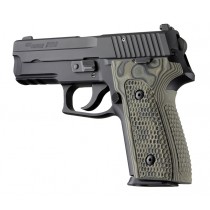 SIG Sauer P228 P229 DAK Piranha Grip G10 - G-Mascus Green