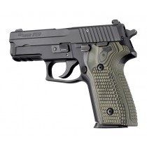 SIG Sauer P228 P229 Piranha Grip G10 - G-Mascus Green