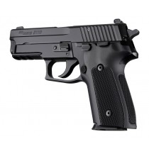 SIG Sauer P228 P229 DA/SA Checkered Aluminum - Matte Black Anodize