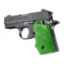 SIG Sauer P238 Rubber Grip with Finger Grooves Zombie Green
