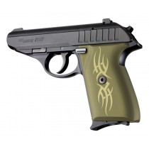 SIG Sauer P230 P232 Tribal Aluminum - Green Anodize