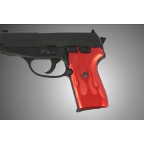 SIG Sauer P239 Flames Aluminum - Red Anodize