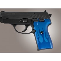 SIG Sauer P239 Flames Aluminum - Blue Anodize