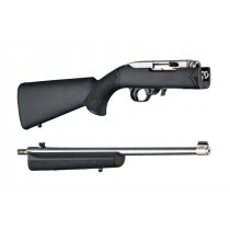 Ruger 10-22 Takedown Standard Barrel Black Rubber OverMolded Stock 