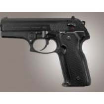 Beretta Cougar 8000 - 8040 - 8357 Checkered Aluminum - Brushed Gloss Black Anodize