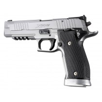 SIG Sauer P226 SAO X5 X6 Piranha Grip G10 - Solid Black