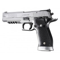 SIG Sauer P226 SAO X5 X6 Checkered G10 - Solid Black